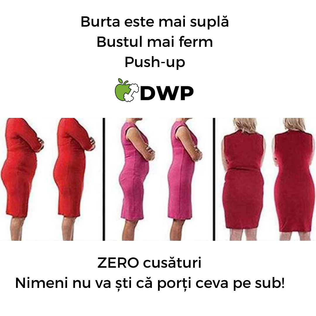 Body Modelator Invizibil -ORIGINAL DWP, Efect Compresie & Fără Cusături