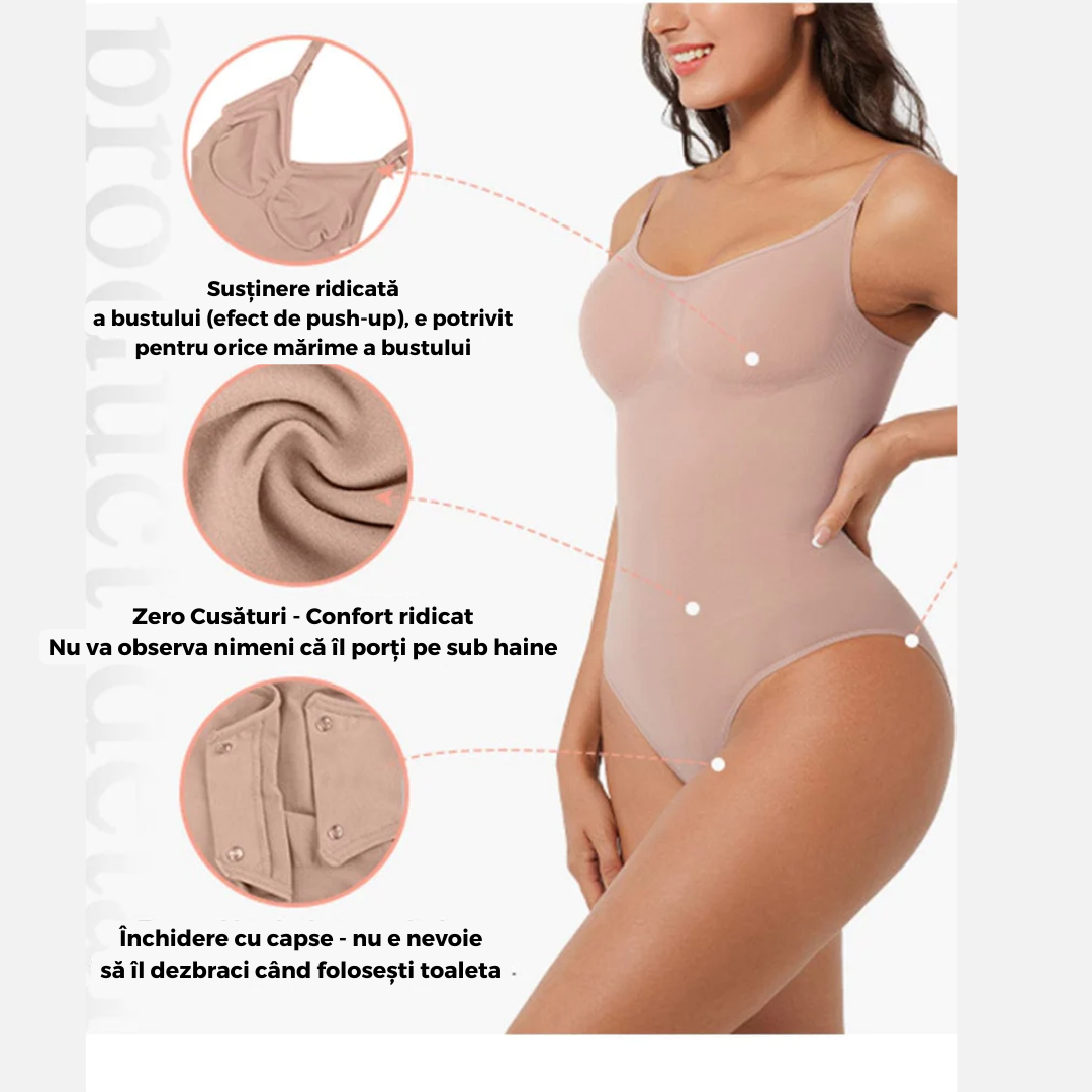 Body Modelator Invizibil -ORIGINAL DWP, Efect Compresie & Fără Cusături