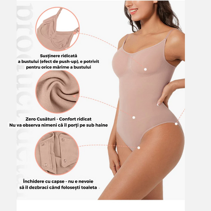 Body Modelator Invizibil -ORIGINAL DWP, Efect Compresie & Fără Cusături