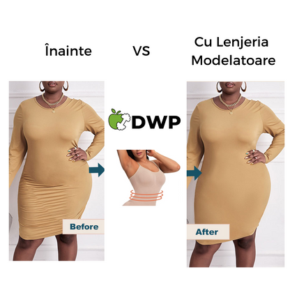 Body Modelator Invizibil -ORIGINAL DWP, Efect Compresie & Fără Cusături