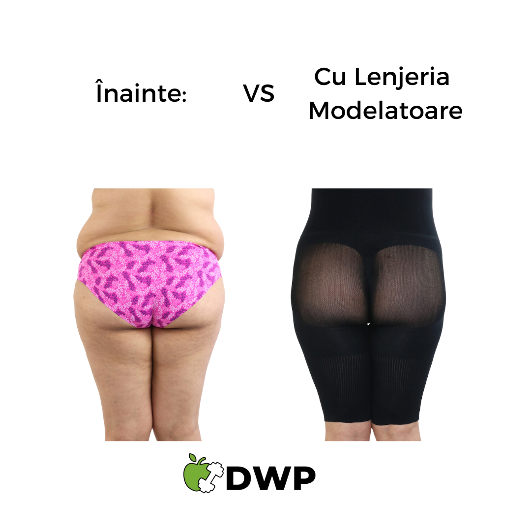 Lenjerie Modelatoare INVIZIBILĂ DWP, Efect Compresie & Fără Cusături