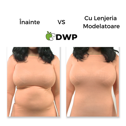 Body Modelator Invizibil -ORIGINAL DWP, Efect Compresie & Fără Cusături